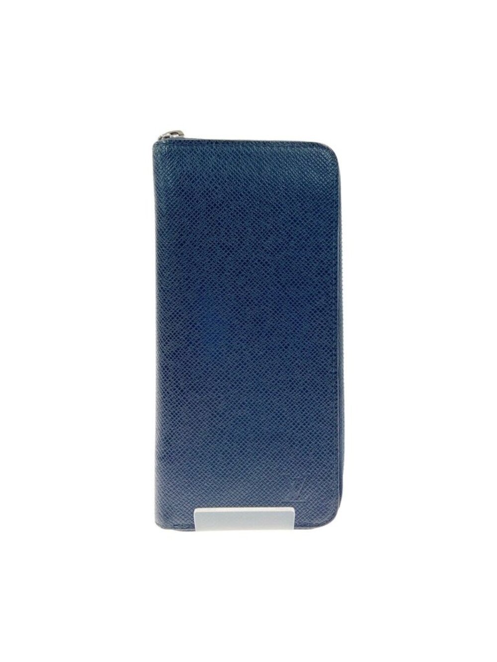 Louis Vuitton Taiga Zippy Wallet Vertical Zip Around Navy